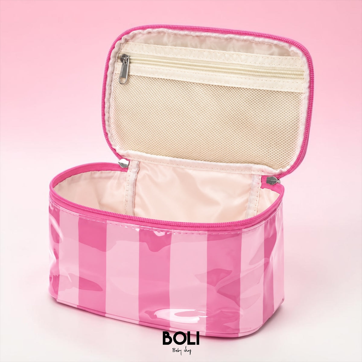 BOLI Striped Vanity Case