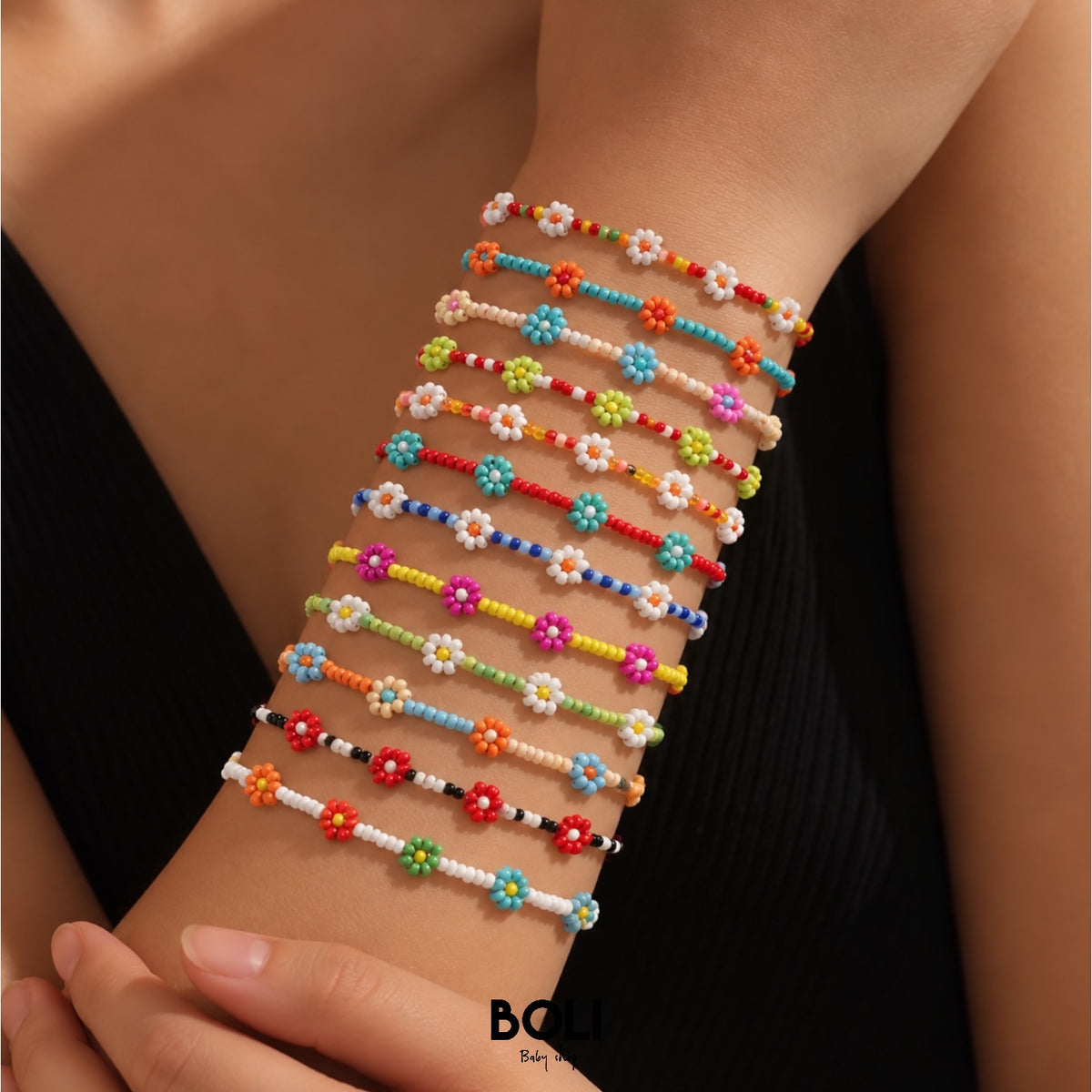 BOLI Beaded Flowers