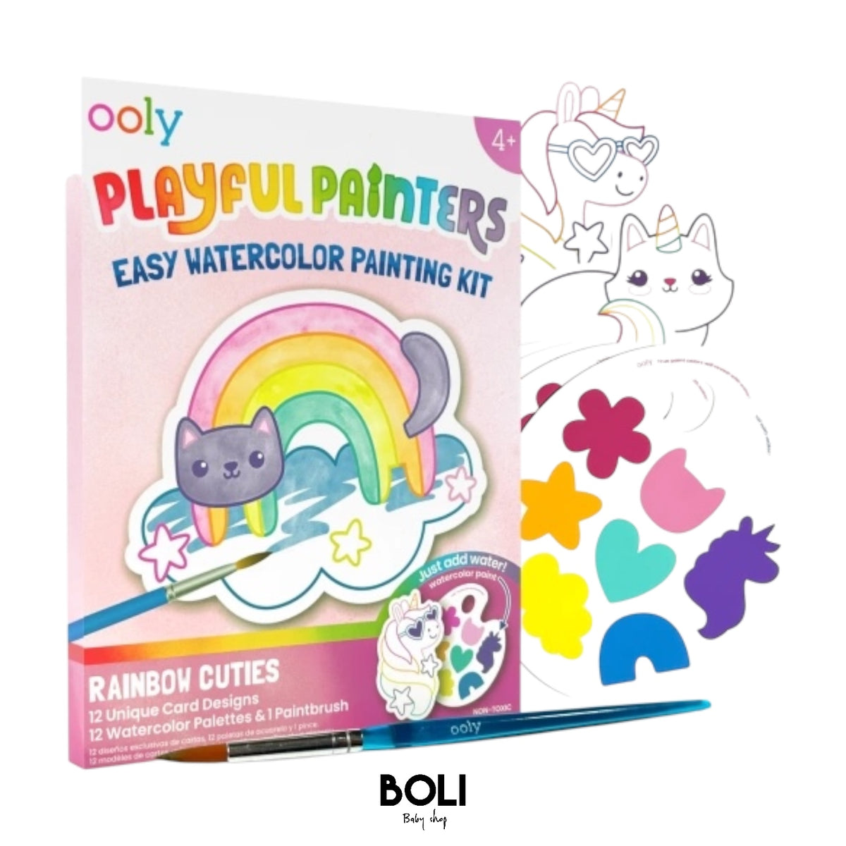 Playful Painters Rainbow Cuties