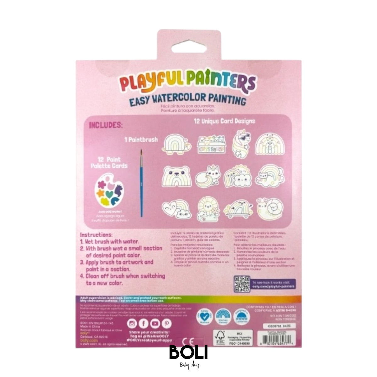 Playful Painters Rainbow Cuties