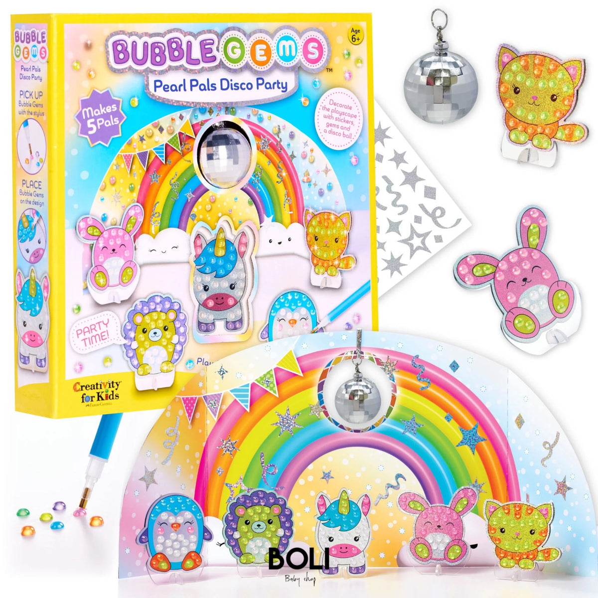 Bubble Gems Pearl Pals Disco Party