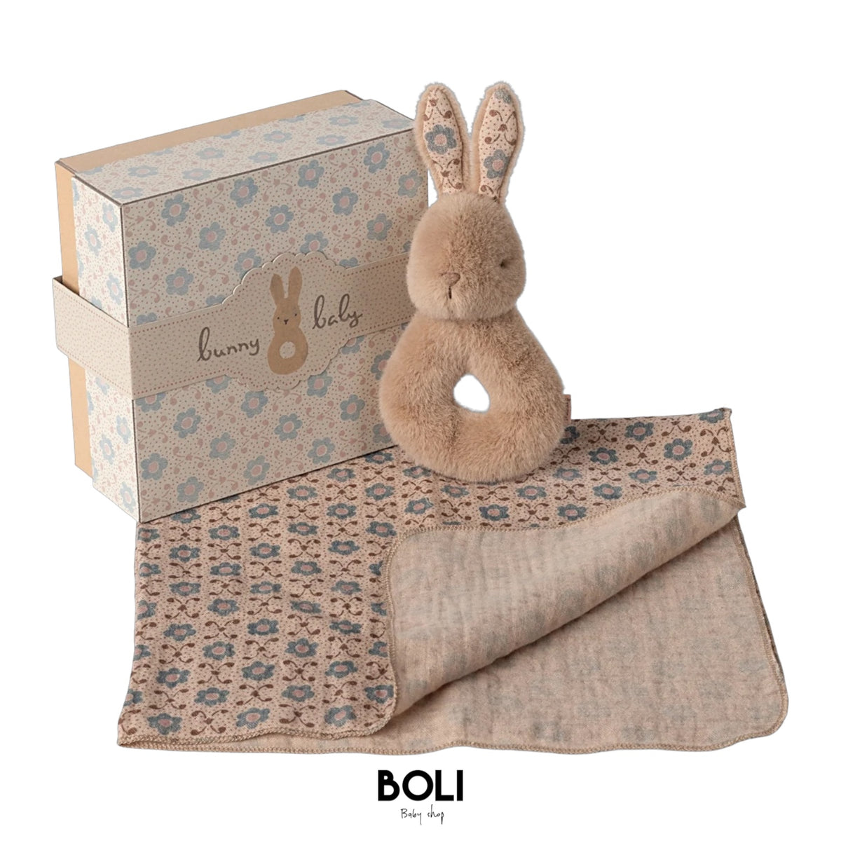 Rabbit rattle set