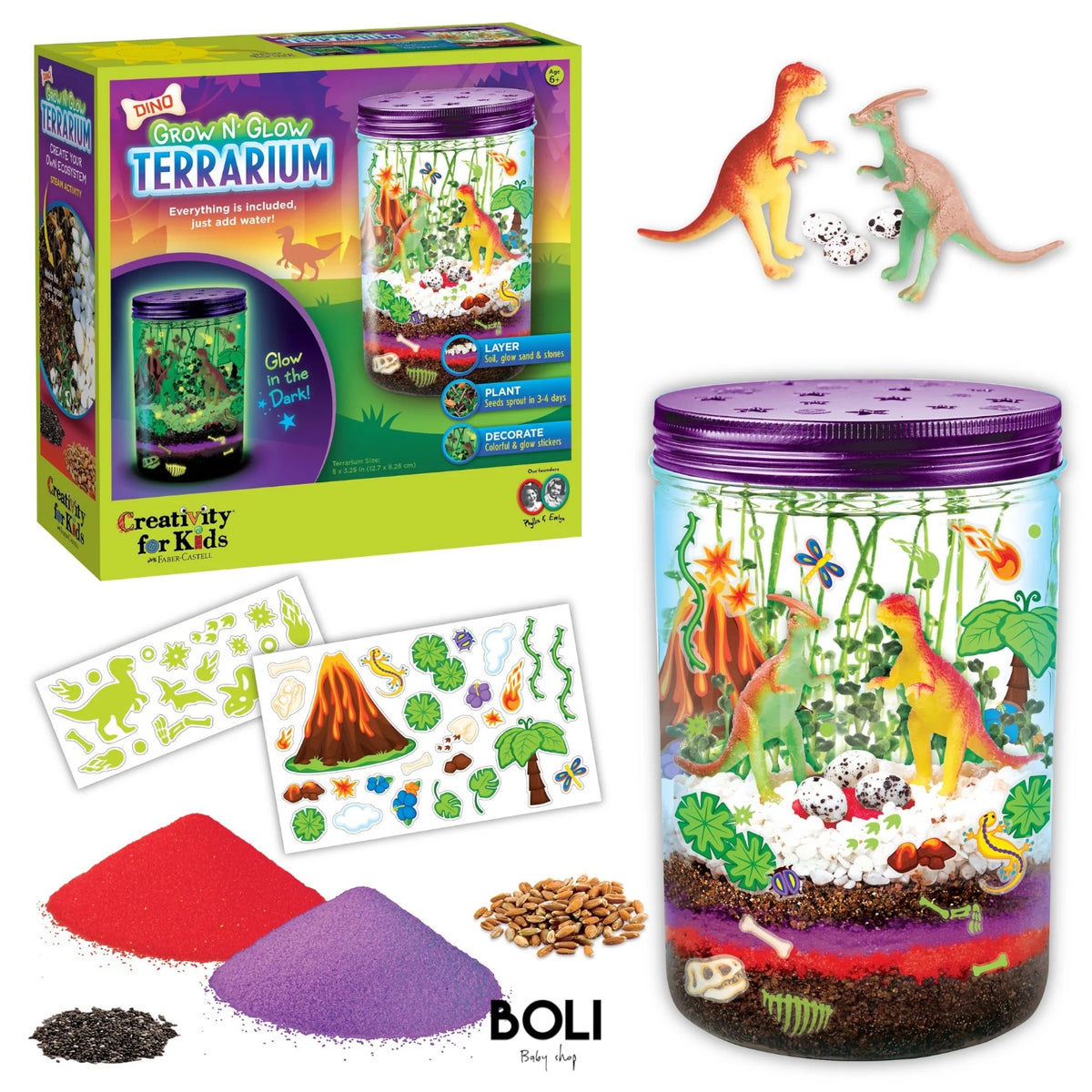 Grow N' Glow Dino Terrarium