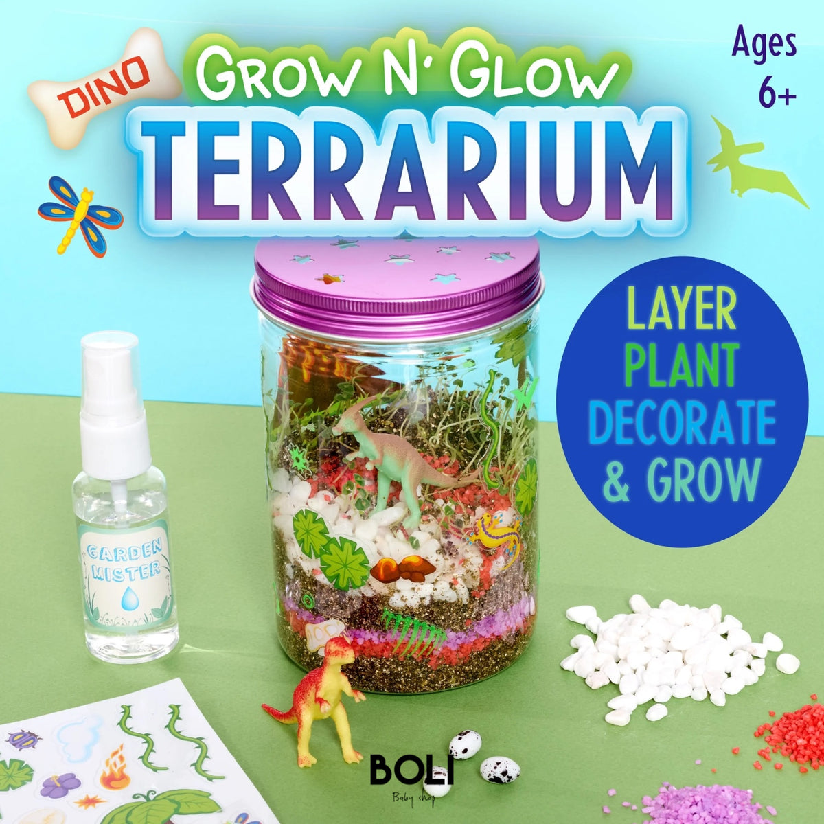 Grow N' Glow Dino Terrarium