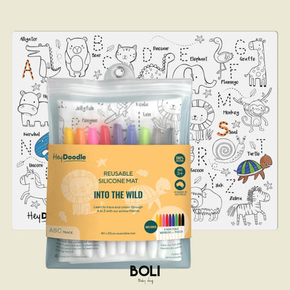 Into the Wild Classic Colouring & Doodle Mat