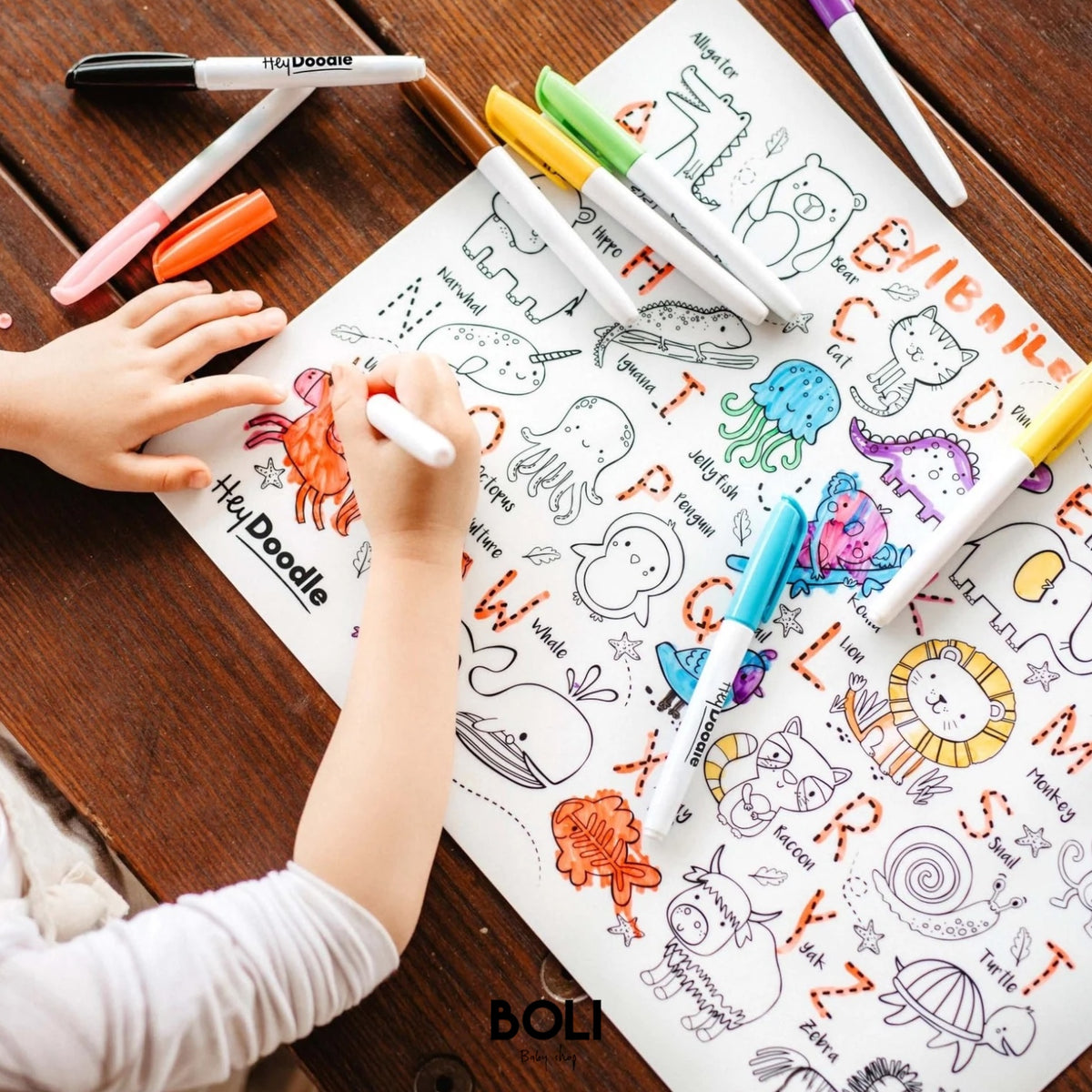 Into the Wild Classic Colouring & Doodle Mat