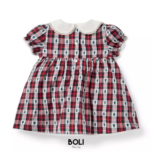 Baby Tree Tartan Dress