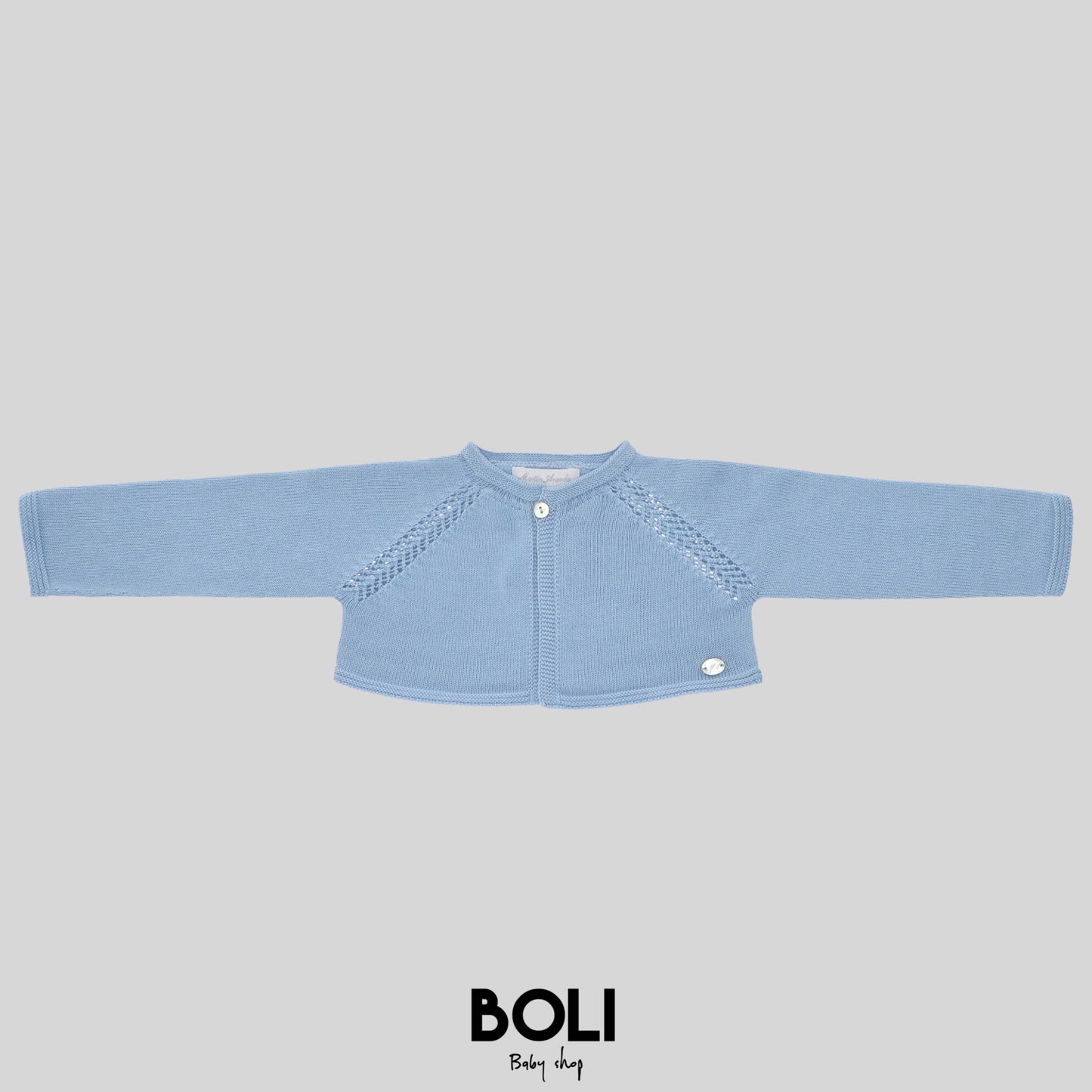 Cardigan Corto Azul